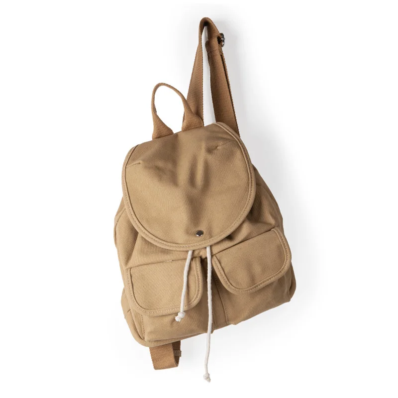 Women Casual Commuter Stand Oil Backpack Universal Korean Fashion Soft Nylon Material Large Size Mobile Phone Pocket Interior 5