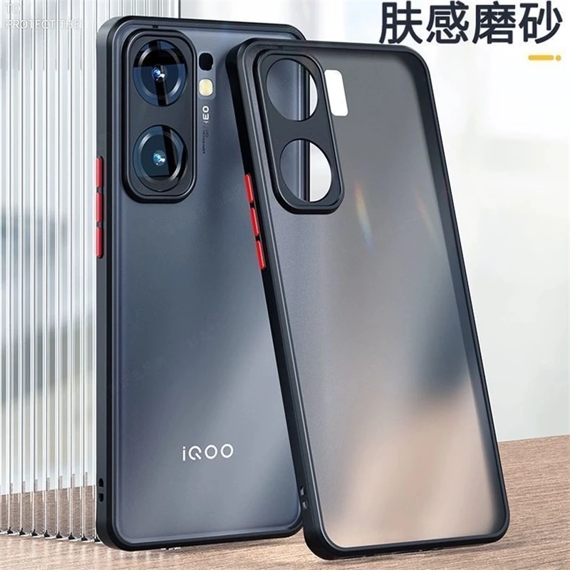 Case For Vivo IQOO Neo 10 Pro Neo9 Case Matte Transparent Phone Back Cover For Iqoo Neo10 9 S Protection Shell Shockproof Bumper