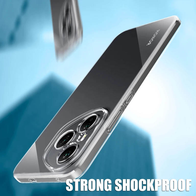 

Luxury Silicone Soft Case For Huawei Honor 400 200 90 70 50 Lite Pro Clear Transparent Back Cover Shockproof Shell Honor400