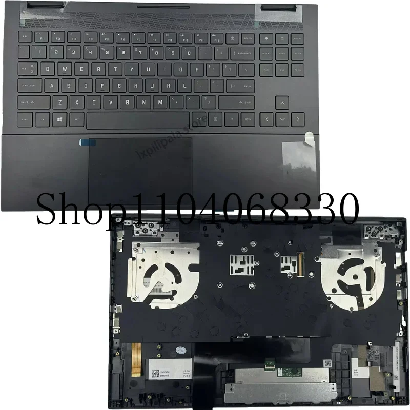 

New Palmrest RGB Backlit Keyboard Touchpad For HP OMEN 15-EK 15-AND 15Z-EN 15-EN0013DX M00667-001