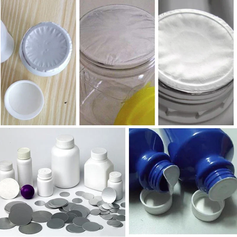 Aluminum Foil Sealing Machine Electromagnetic Induction Medical Plastic Honey Cream Bottle Lid Seal 15-180mm Sealer