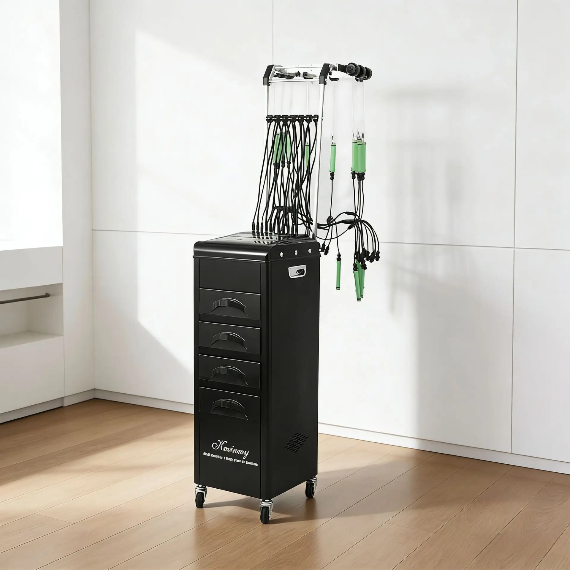 Modern Plastic Multi-Purpose Voice Prompt Test Bar, Intelligent Temperature Digital Hair Perm Machine, Salon Equipment