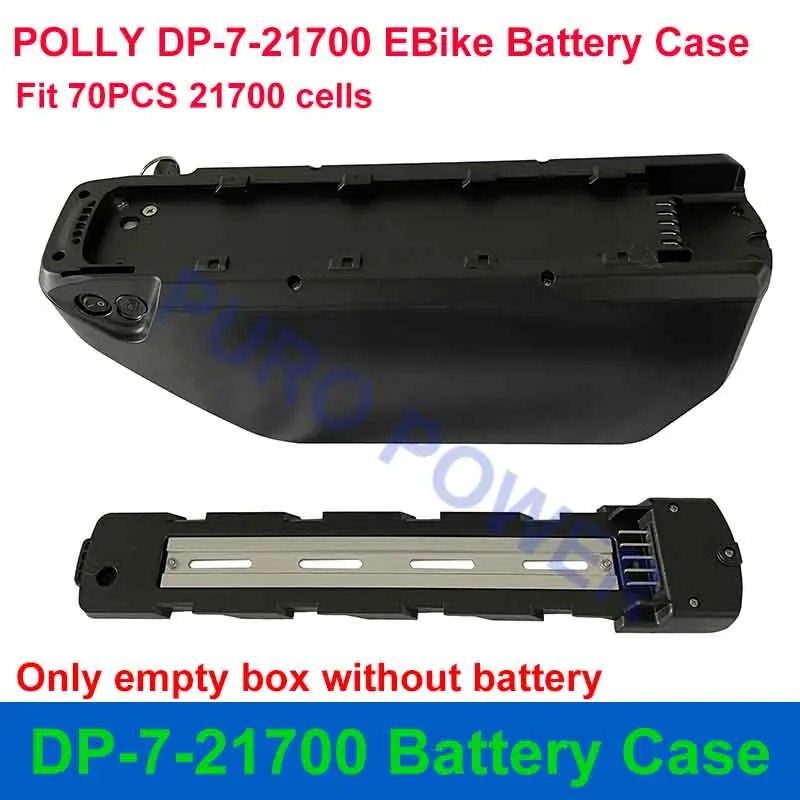 DP-7-21700 Battery Box 36V 48V 52V Fit 70PCS 21700 Cells Case DP-7 Reen tion Polly DP-7-2170 For 10S7P 13S5P 14S5P Battery Pack