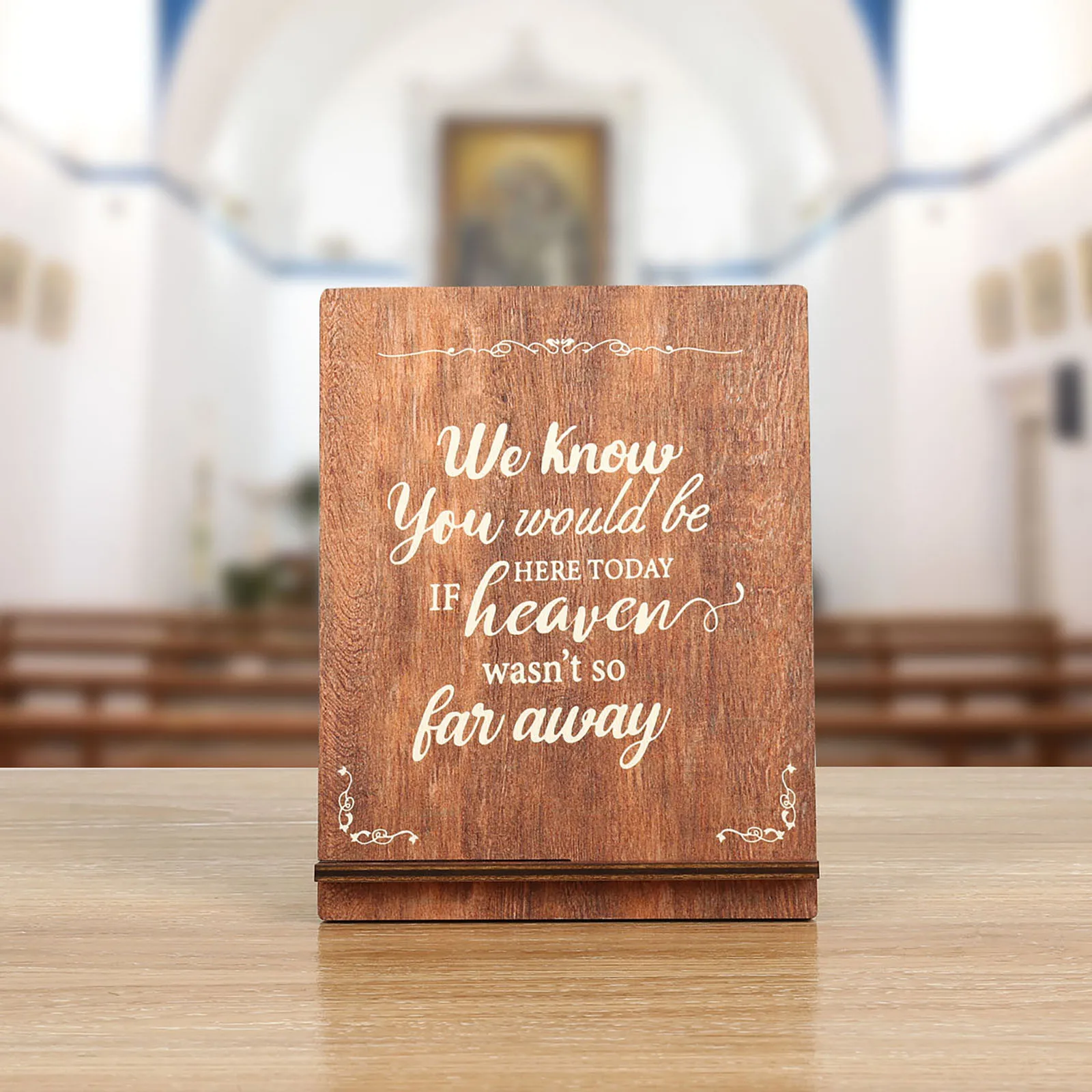 

We You Would Be Here Today Wedding Sign Wooden Wedding Memorial Sign Memory Plaques For Lost In Memory Of Loved Memory Table