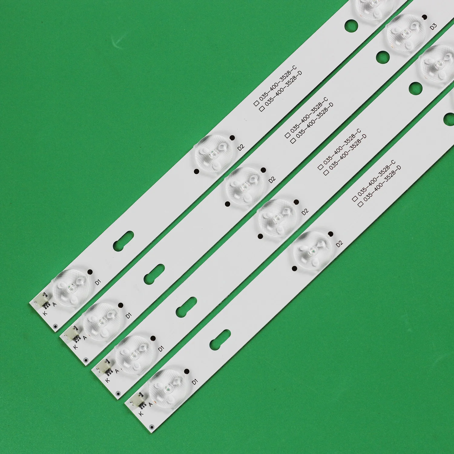 LED Backlight strip 10lamp For L40F3302B LE40F16 OD40D10 0D40D10-ZC14F-02 0D40D10-ZC14F-03 035-400-3528-D 303TT400035