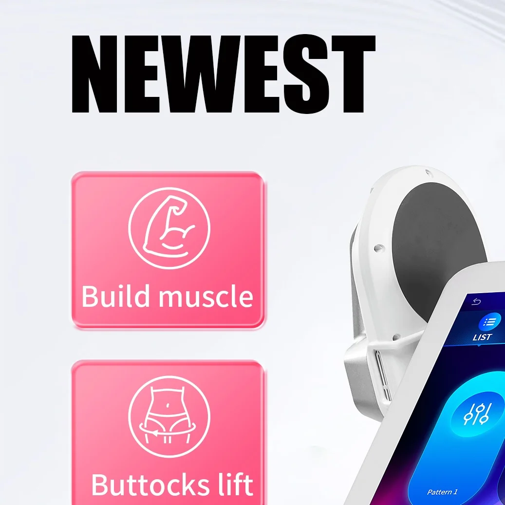 

Аппарат для коррекции фигуры Myoslim 6500 Вт, 200 Гц: стимуляция мышц, сжигание жира и подтяжка кожи (косметологическое оборудование)