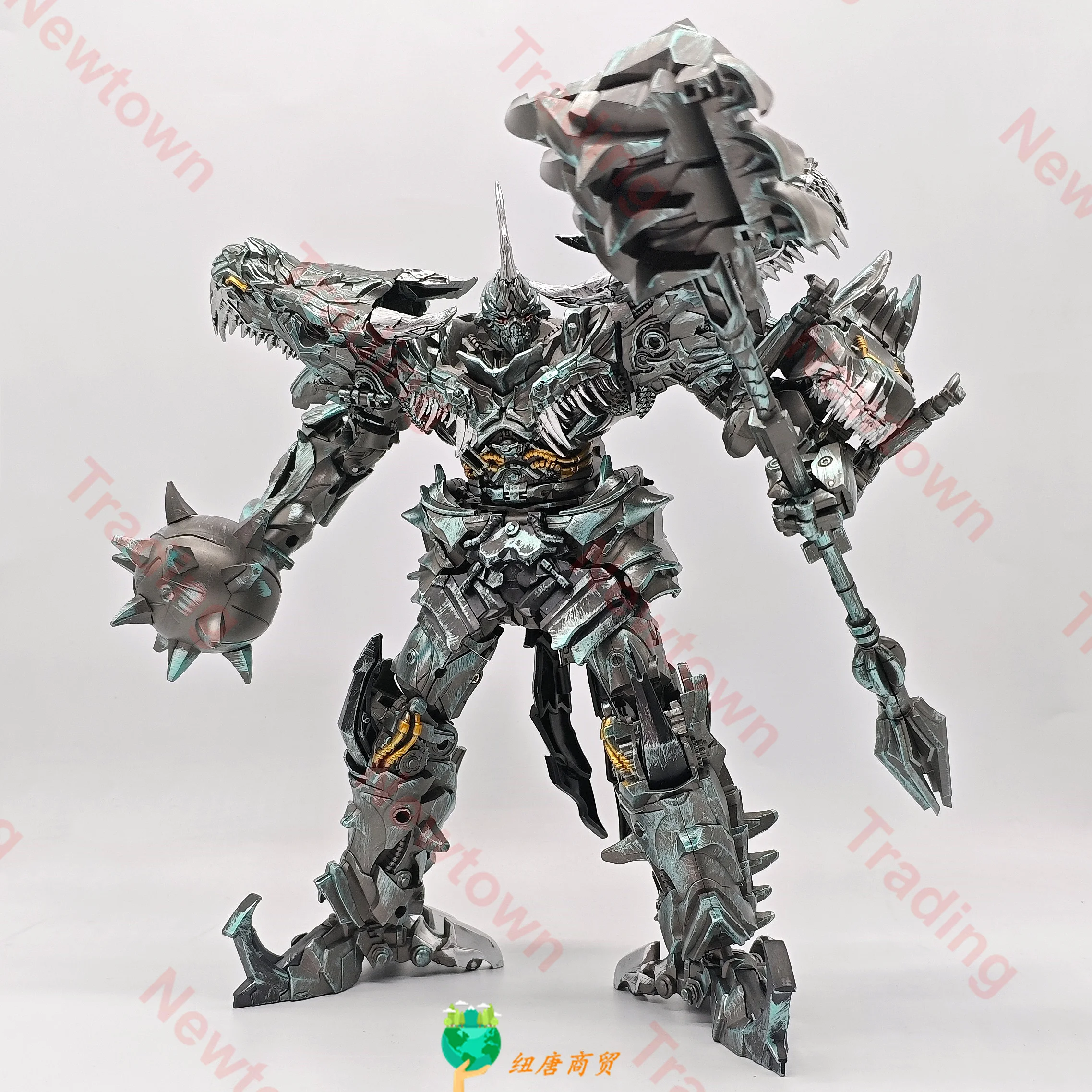 [متوفر] BAIWEI التحول TW-1034 TW1034 الحجم الأصلي 23 سنتيمتر KO SS Grimlock فيلم روبوت عمل الشكل