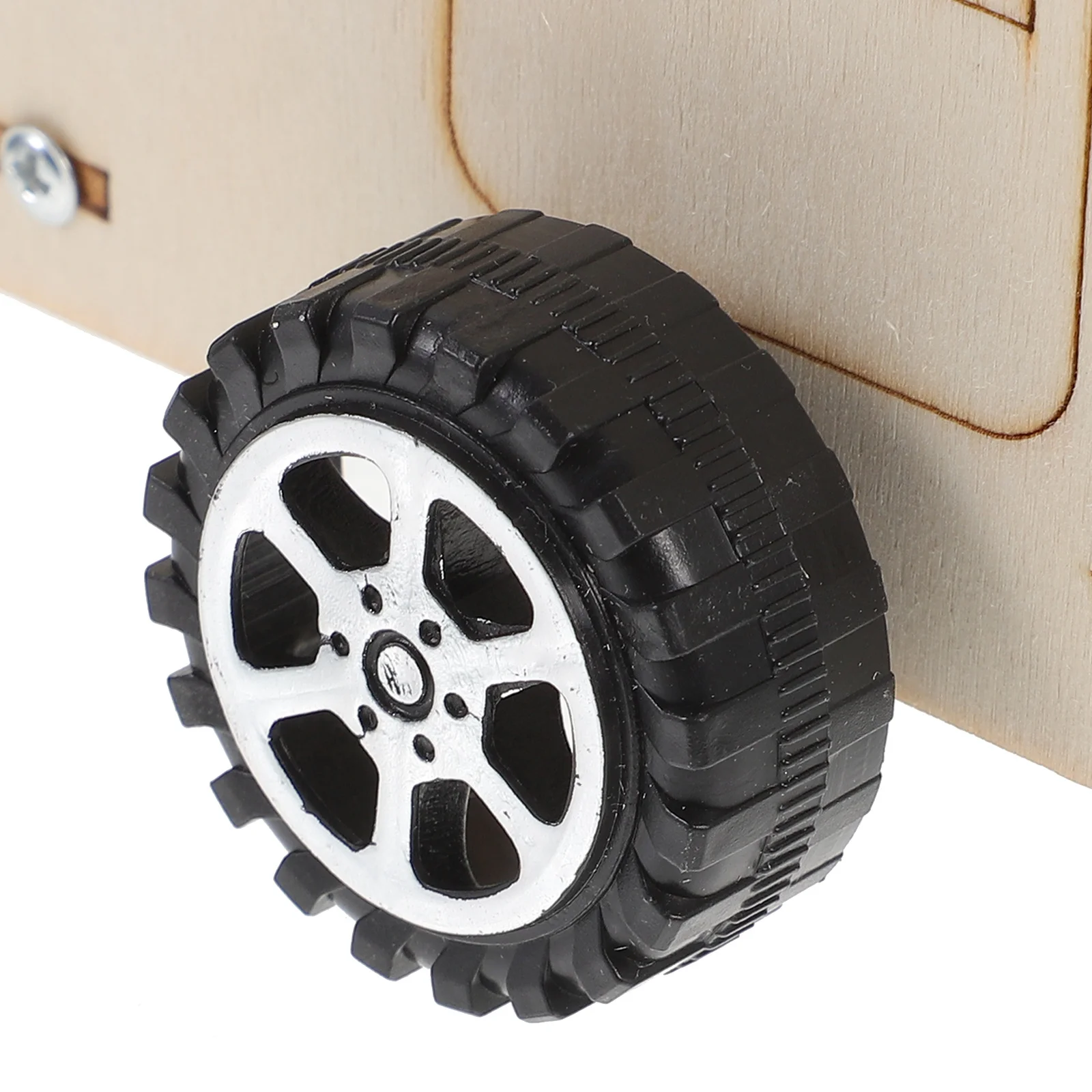 

1 set 1 Set Unfinished Wooden Fire Ladder Truck Diy Kit For Kids Science Experiment Toddler Educational Building Puzzle Stem