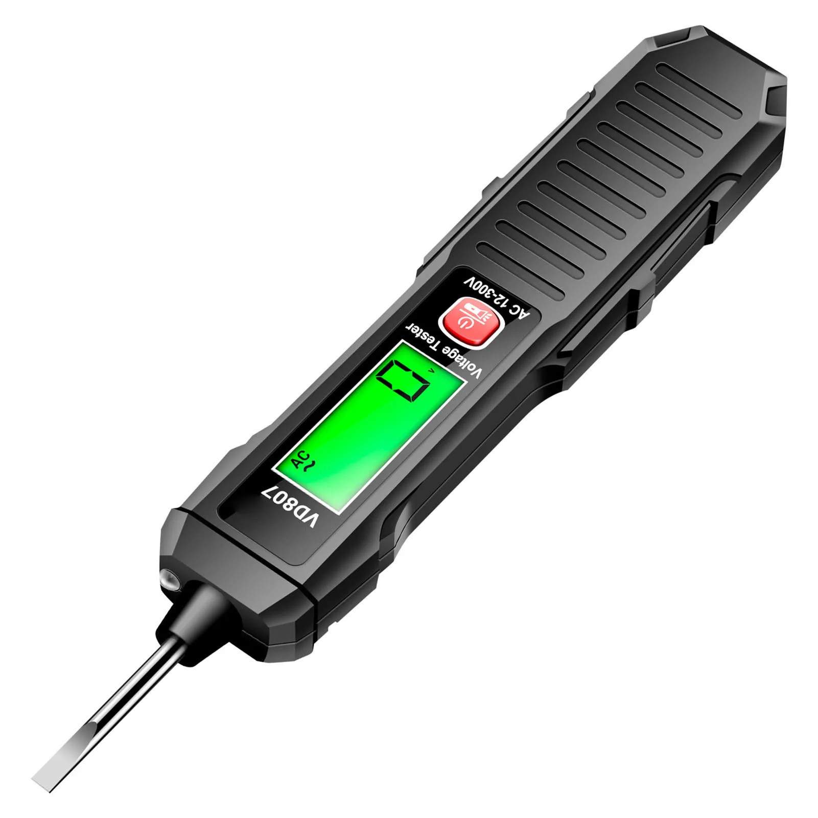 ANENG VD807 Spannungsprüfer, multifunktionaler Spannungsdetektorstift, AC12-300 V, Testerstift, LCD-Display, berührungslose Spannungserkennung