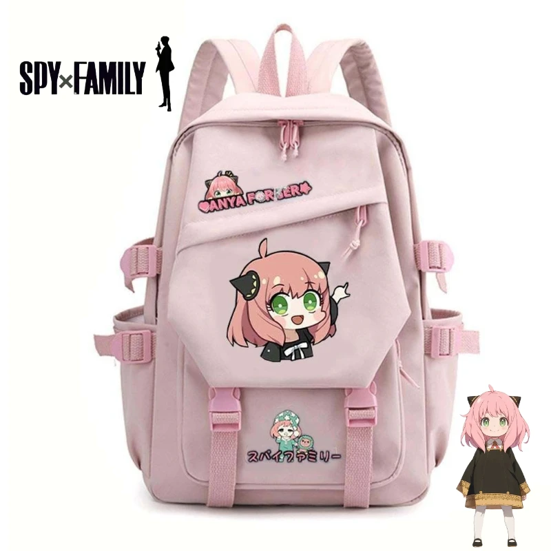 

SPY FAMILY Anya Forger anime cartoon cute school bag 2D itabag unisex computer storage travel student backpack gift wholesale