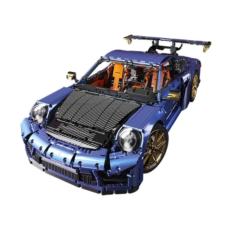 

IN STOCK 1:6 Remote Control Sports Car Technical Building Blocks Model Moc City Vehicle Bricks Toys for Children Birthday Gift