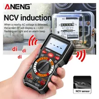 ANENG SZ302 Digital Multimeter Professional AC/DC Votage Tester NCV Detector Resistance tester Capacitance TestMeter Ohm Ammeter
