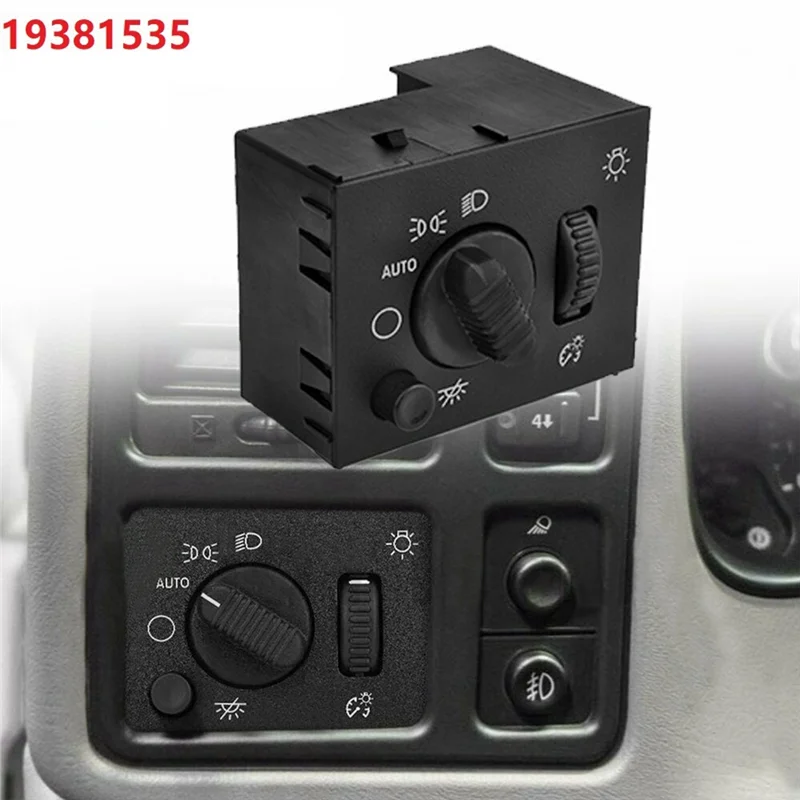 

A03E-Headlight Switch For Chevy Silverado GMC Sierra Yukon Head Light Lamp Dimmer Switch For Hummer 03-07 19381535 15194803