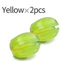 2pcs yellow