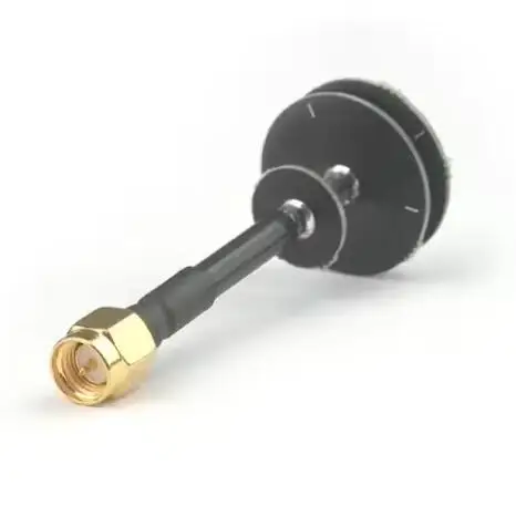 Happymodel 4.9-5.8GHZ معبد 3b RP-SMA هوائي هوائي متعدد الاتجاهات Rhcp يدور 360 درجة لطائرة بدون طيار Fpv طويلة المدى VTX