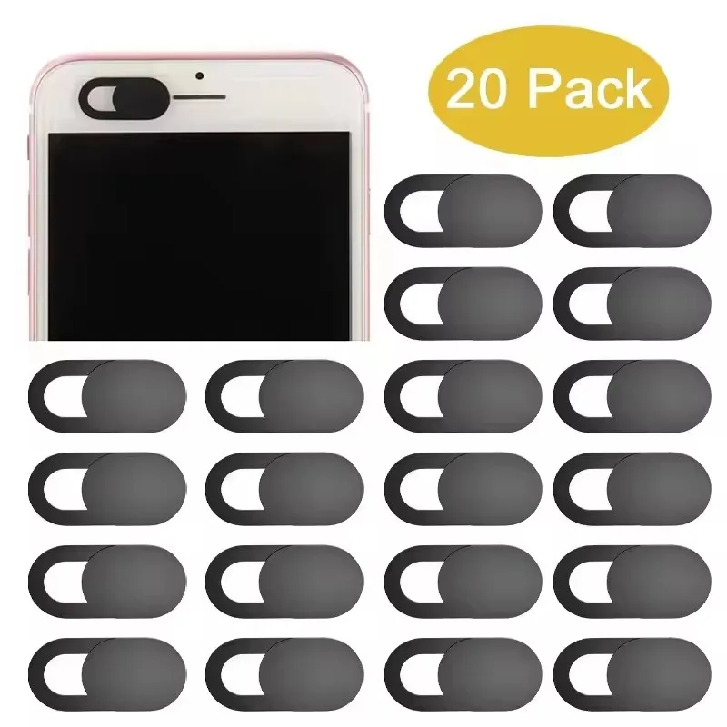

20-1PCS Antispy Webcam Protection Cover Slider Lens Camera Privacy Cover for IPad Macbook Tablet Lens Privacy Protection Sticker