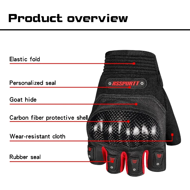 2 шт. RS10 мужские ретро мотоциклетные велосипедные перчатки с половиной пальца защитные перчатки для спорта на открытом воздухе мотоциклетные велосипедные перчатки для женщин