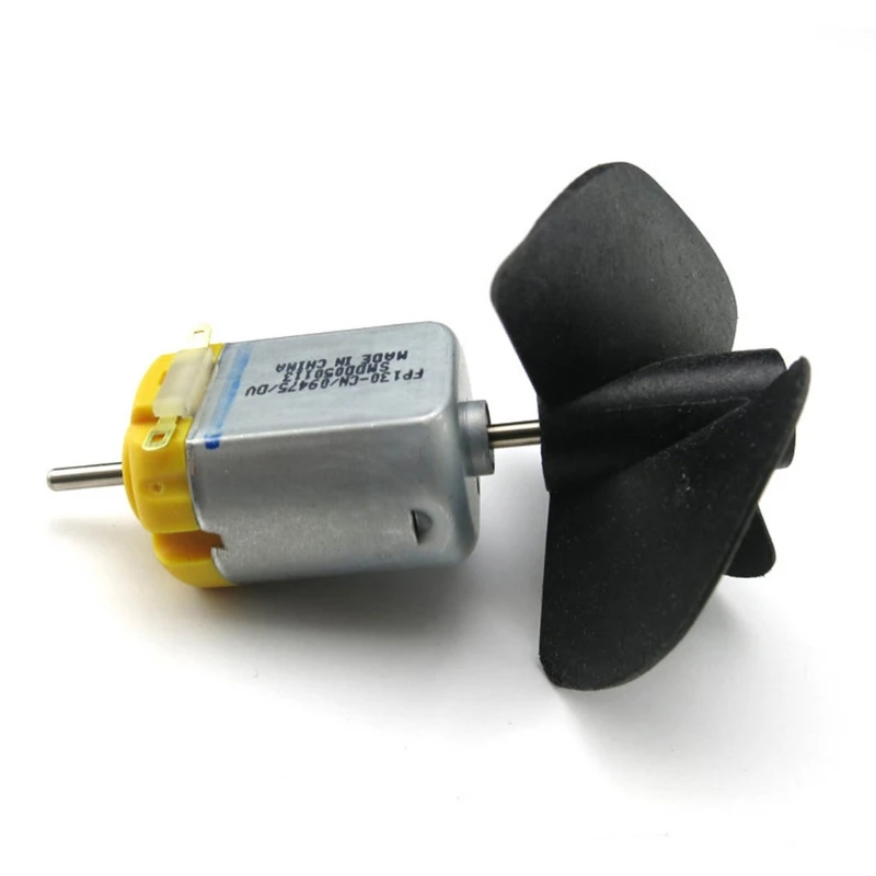 Profession 3-blades Propellers with 2mm Shaft Hole Durable Nylon Paddle for Boat Fan Plastic Paddle