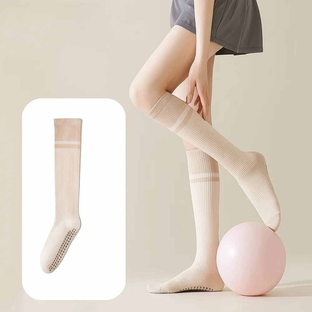 

Professional Anti-slip Yoga Socks Deodorizing Grip Sport Stockings Silicone Compression Fit Training Socks Yoga Practice