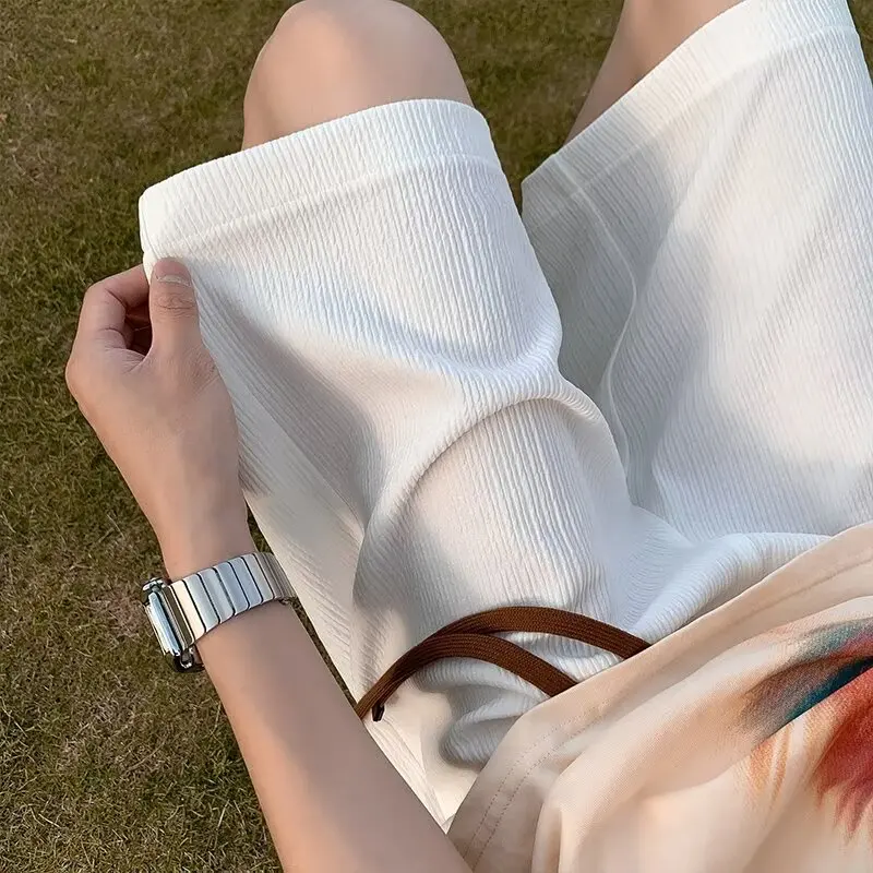 

Men's Qui Dry Casual Beach orts Loose Fit Five Inch Pants Faionable Youthful Straight Leg Trousers Summer Travel orts