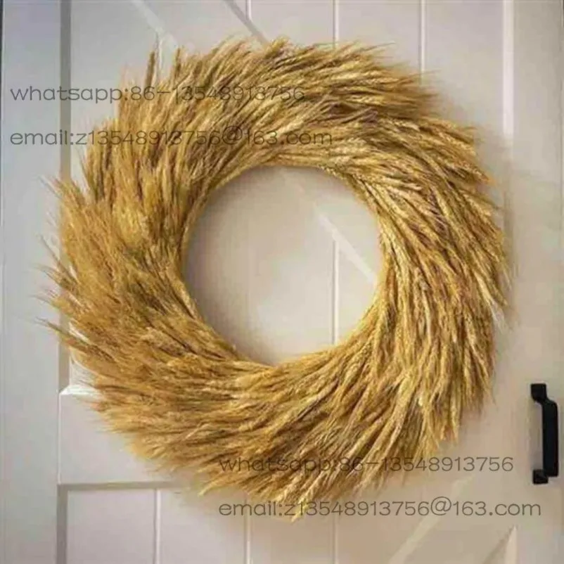 Spot Quick Delivery  Suitable for Wheat Ear Dried Flower Ring, Harvest Festival Pastoral Pendant,