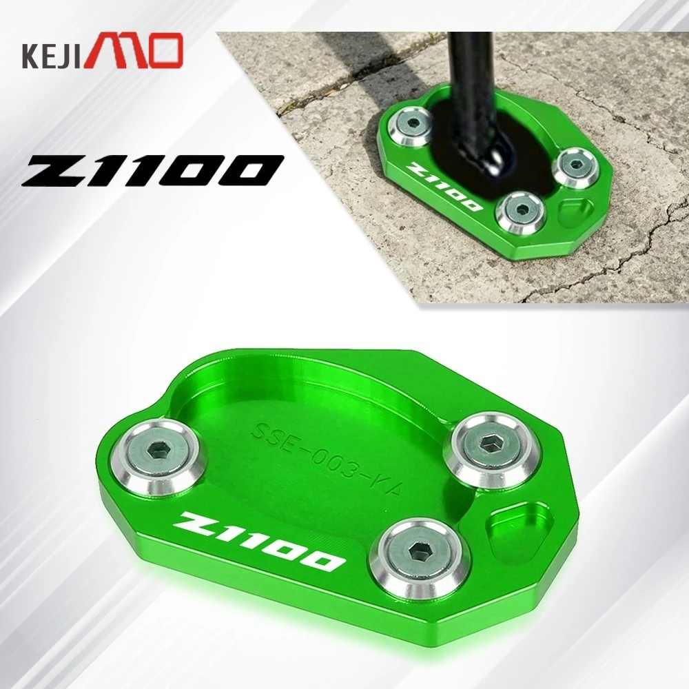 

For Kawasaki Z1100 SE Z 1100 SE Ninja1100sx Ninja 1100 2025 2026 2027 Motorcycle Kickstand Foot Side Stand Extension Support Pad