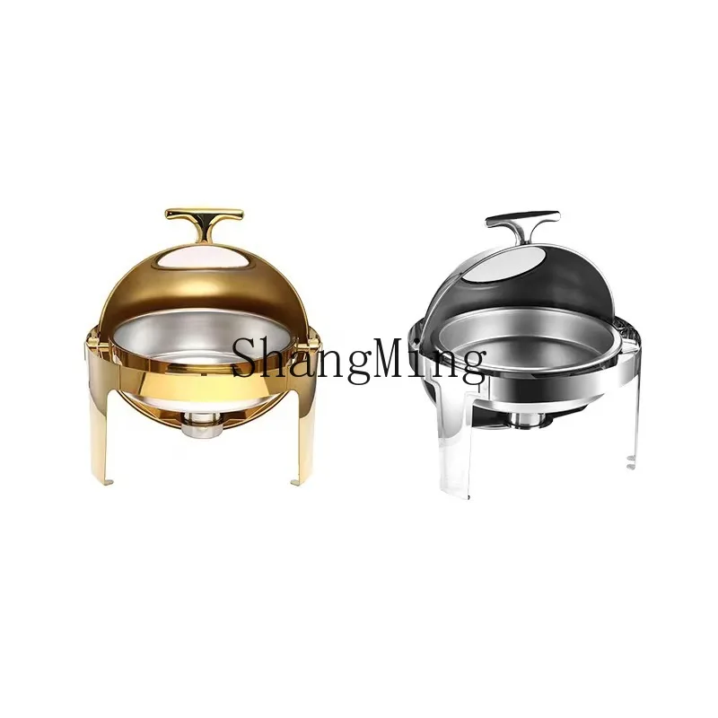 ZD Golden Buffet Furnace, Buffy Furnace, Electric Heating Hydraulic Visual Insulation Furnace Hotel Restaurant Wedding