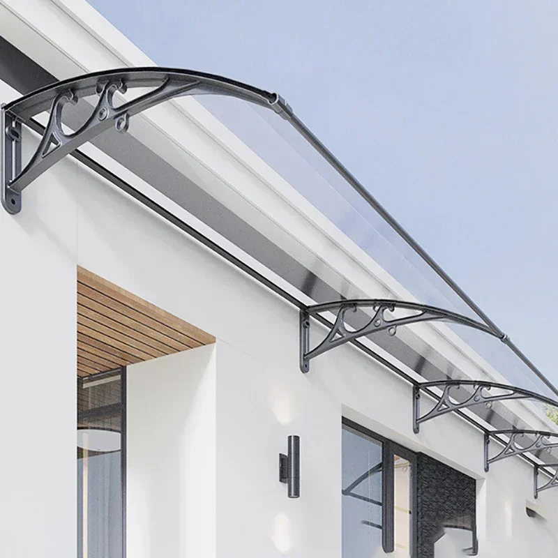 

Outdoor Gazebos Door Parking Shed Home Awnings Balcony Door Head Sunshade Aluminum Alloy Tent Sunproof and Rainproof Pergola B