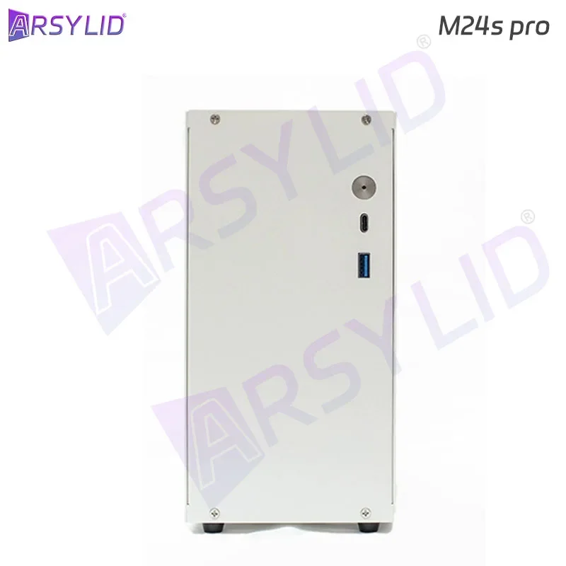 4.4L M24 Mini ITX A4 Chassis 180mm Graphics Card 47mm Full Speed Type-C CPU Radiator Computer Case Flex PSU HTPC M24S