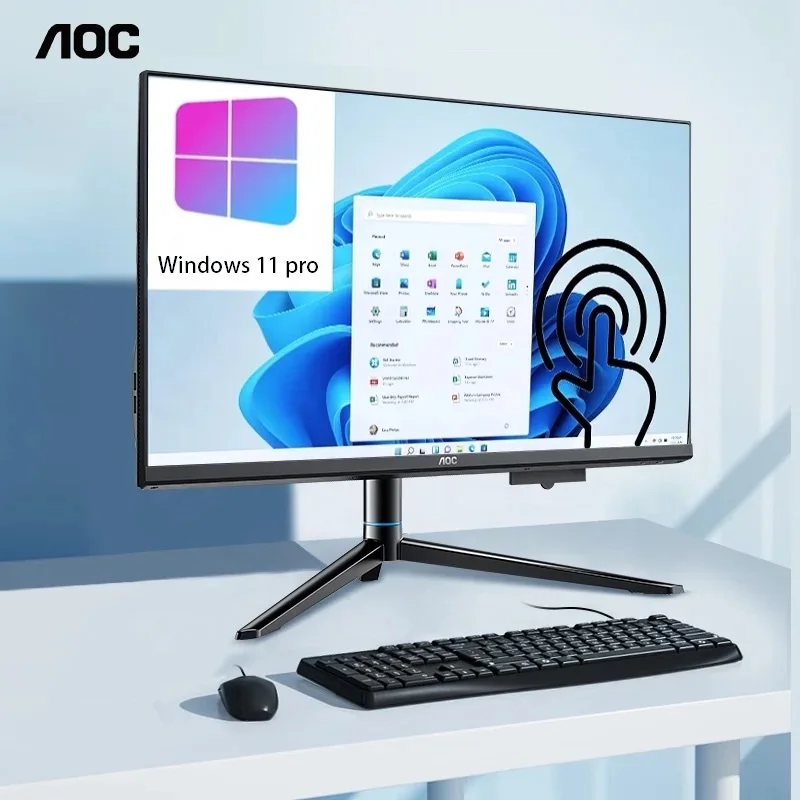 Computador Aoc Pc All In One I3 23.8 8gb Ddr 4 512g Ssd Som