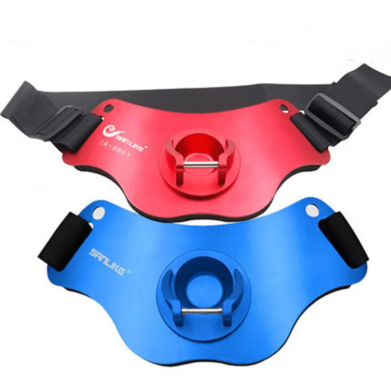 Sea Fishing Fighting Belt Rod Holder Aluminum Alloy Adjustable Fishing Pole Waist Belt Tackle for Big Fish Top Waist Protection