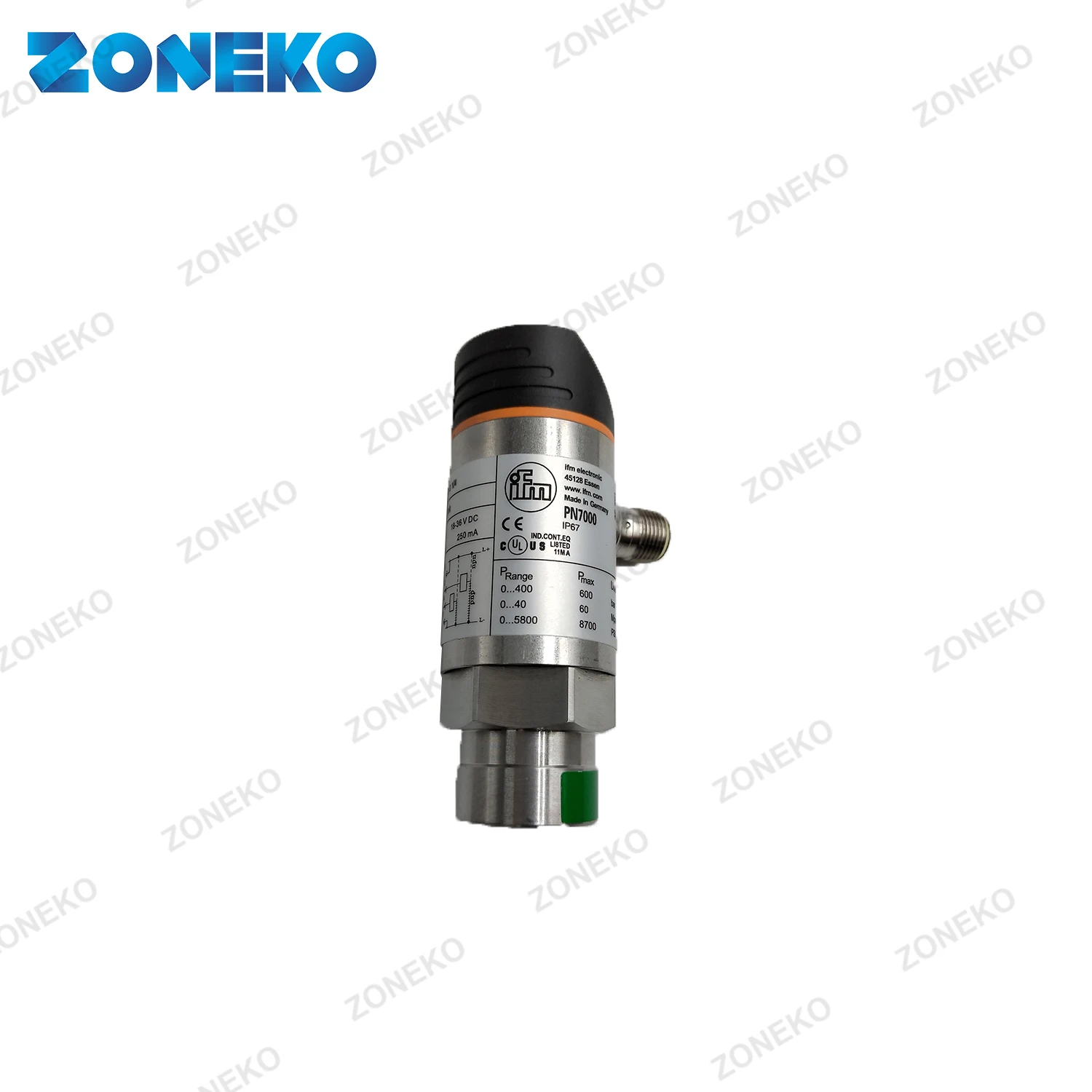 

IFM ELECTRONIC Pressure Sensor with Display PN7000 PN-400-SBR14-QFRKG/US/ /V PN7002PN7004 PN7032 PN7070 PN7071 PN7092 PN7093