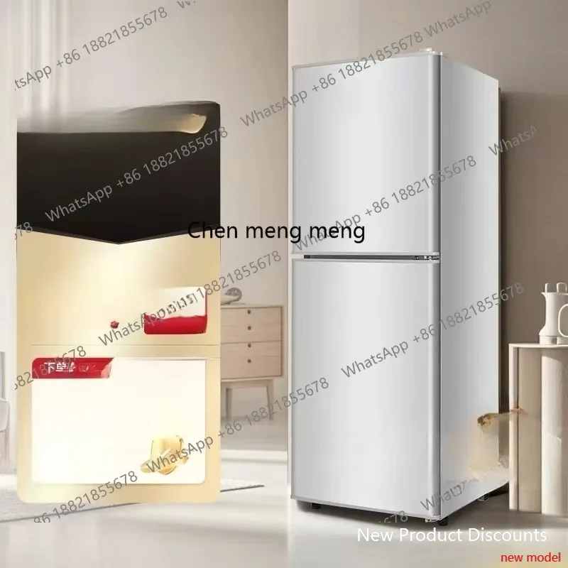 

Refrigerator rental household 170L large capacity double door micro-frost refrigerator frozen and refrigerated