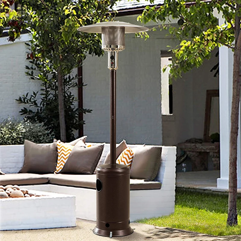 Outdoor Patio Natural Gas Pool Portable Propane Flame Heater Aluminum & Stainless Steel Pulse Ignition Fashion