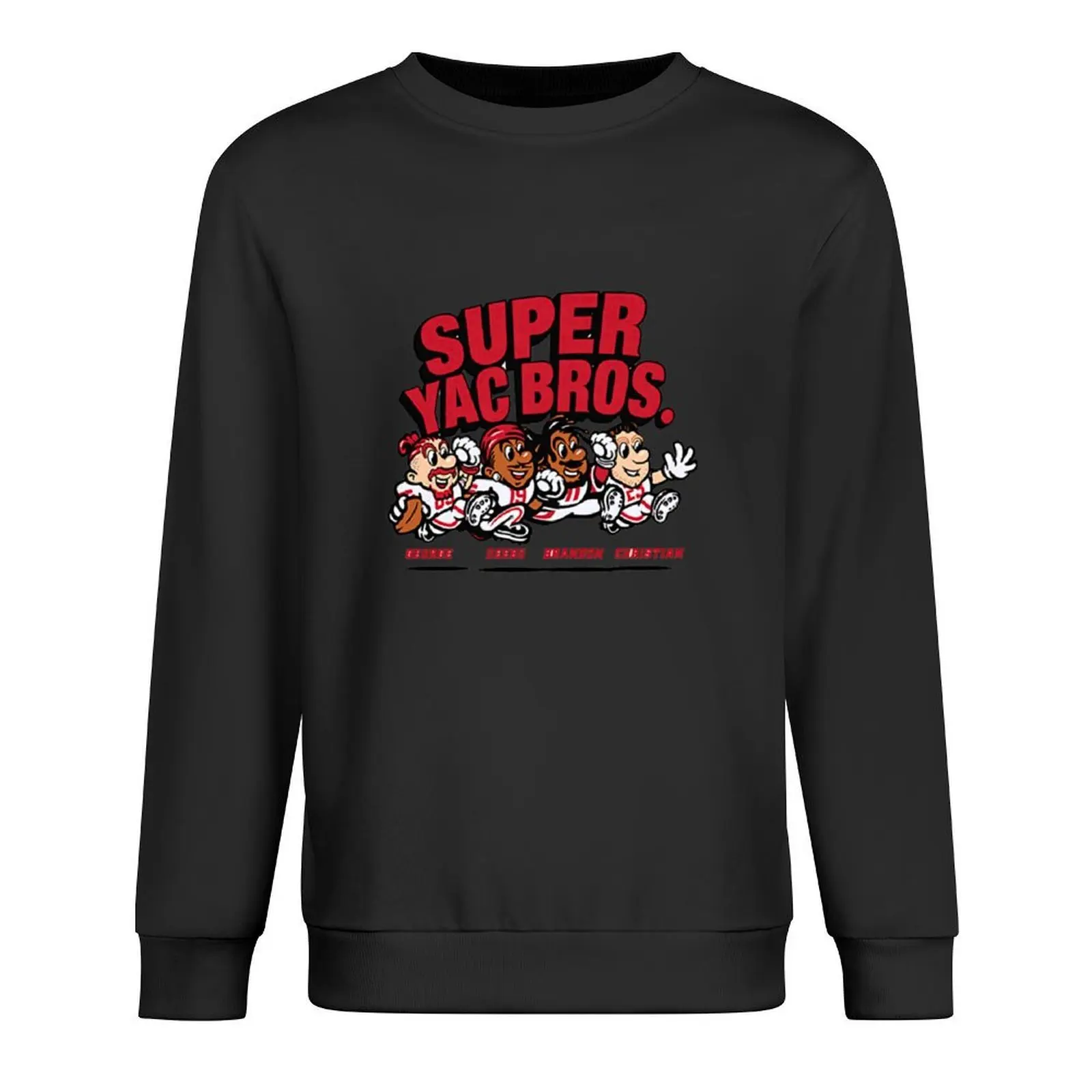 

Deebo Samuel George Kittle & Christian Mccaffrey Yac Bros T-Shirt, San Francisco Sports Fan Graphic Tee, San Francisco Pullover