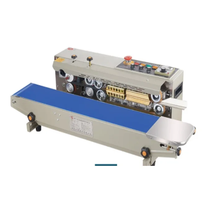 آلة ختم الحرارة الكهربائية لفيلم بلاستيكي المستمر لحقيبة بلاستيكية من رقائق الألومنيوم #2