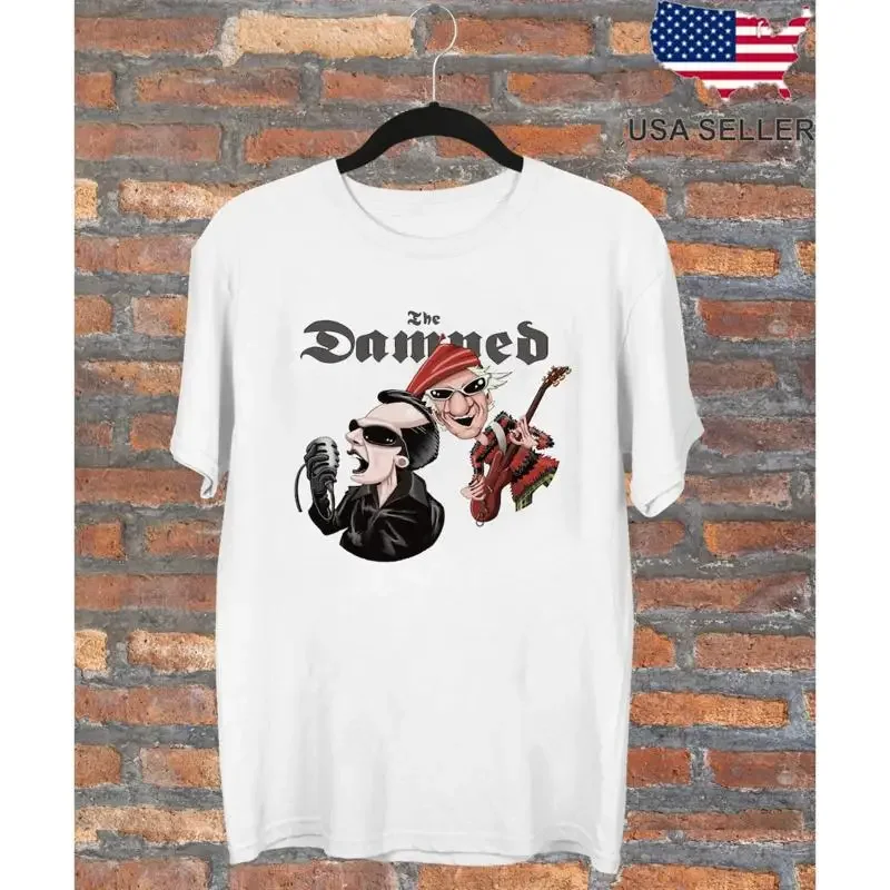 New The Damned caricature T Shirt Cotton Full Size S to 5XL IL554