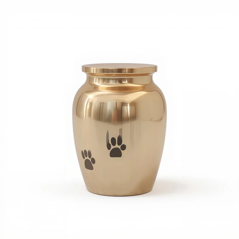custom.High Quality European/American Style Metal Pet Urn Ashes-Durable Cemetery Use Pet Ash Urn