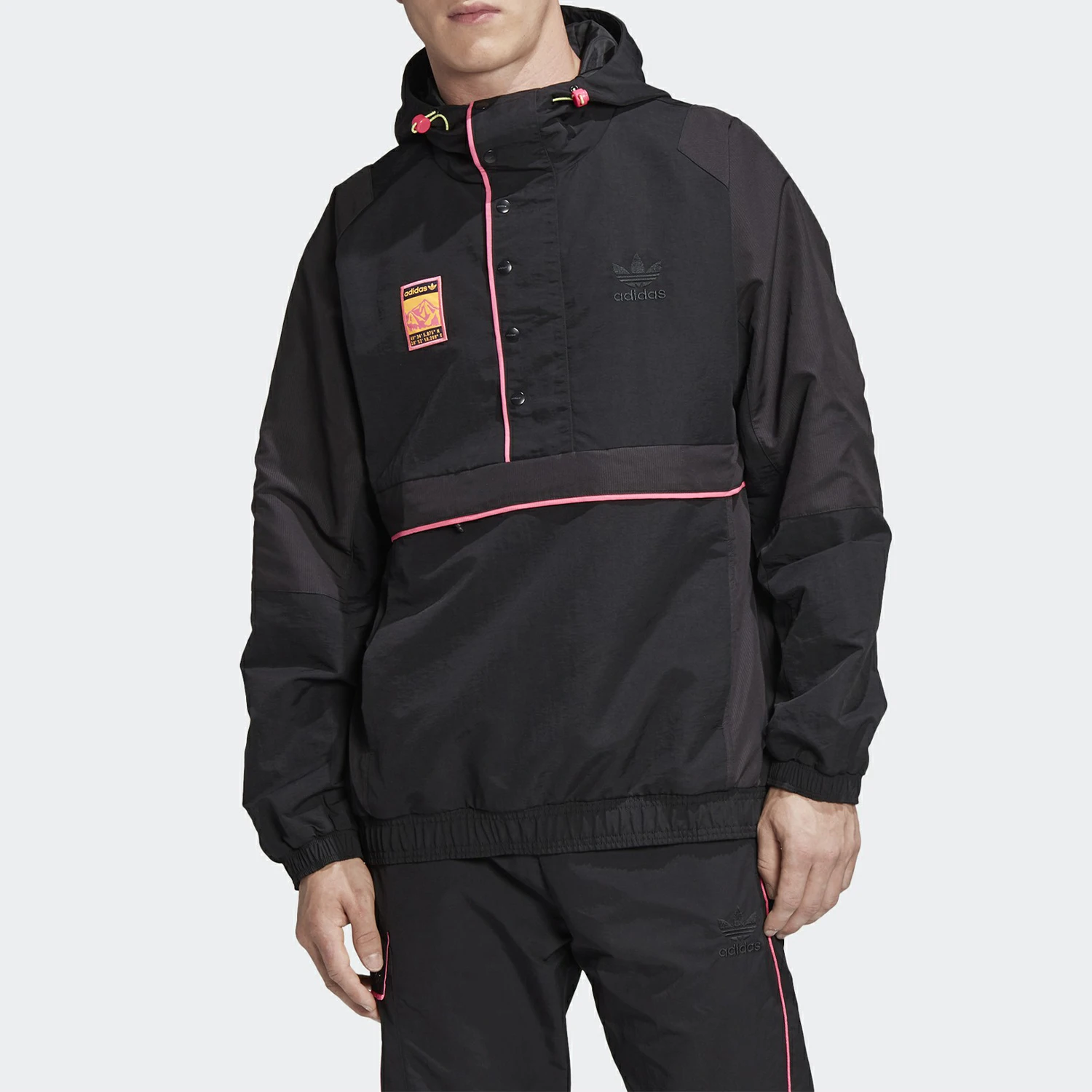 

Оригинальная мужская повседневная куртка с капюшоном Adidas Clover HOODED JACKET FR0597