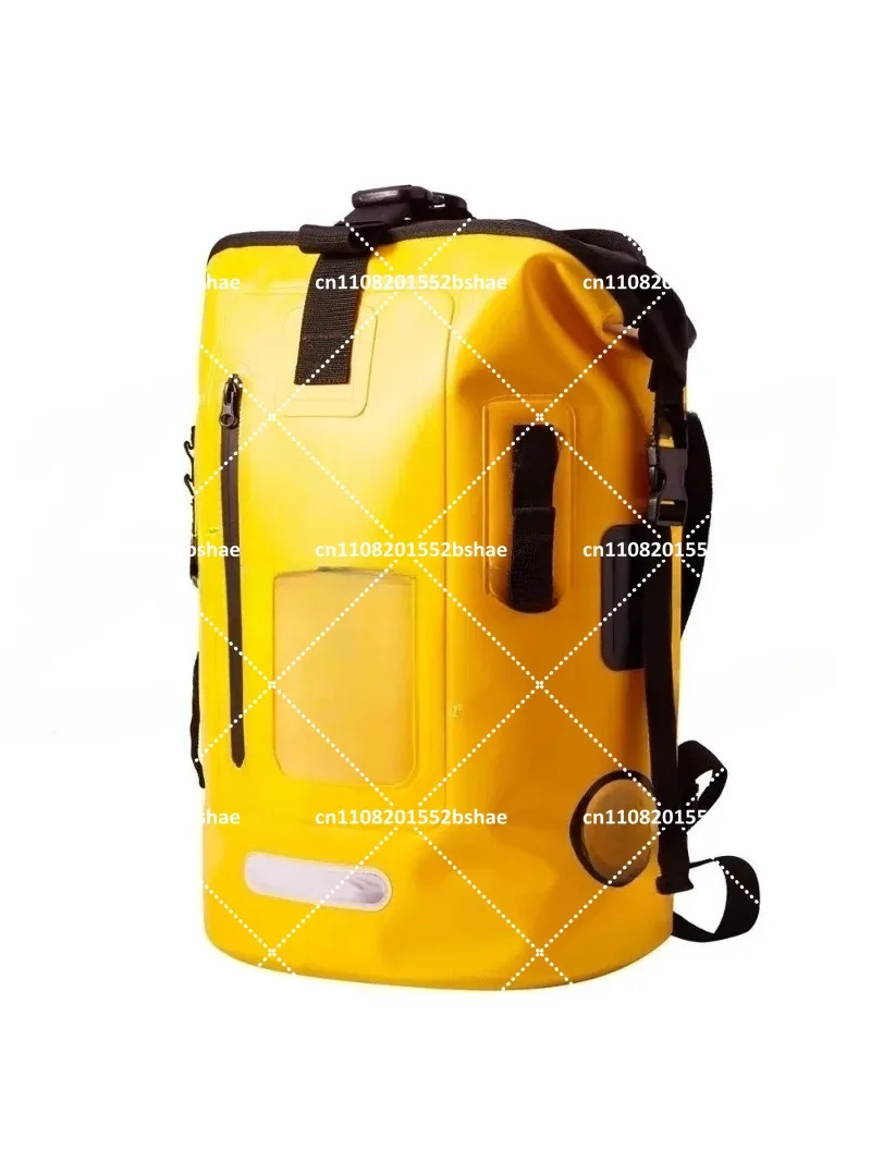 Waterproof Diving Equipment Bag, Double Shoulder Surfing Rafting Mountaineering Outdoor Camping Backpack