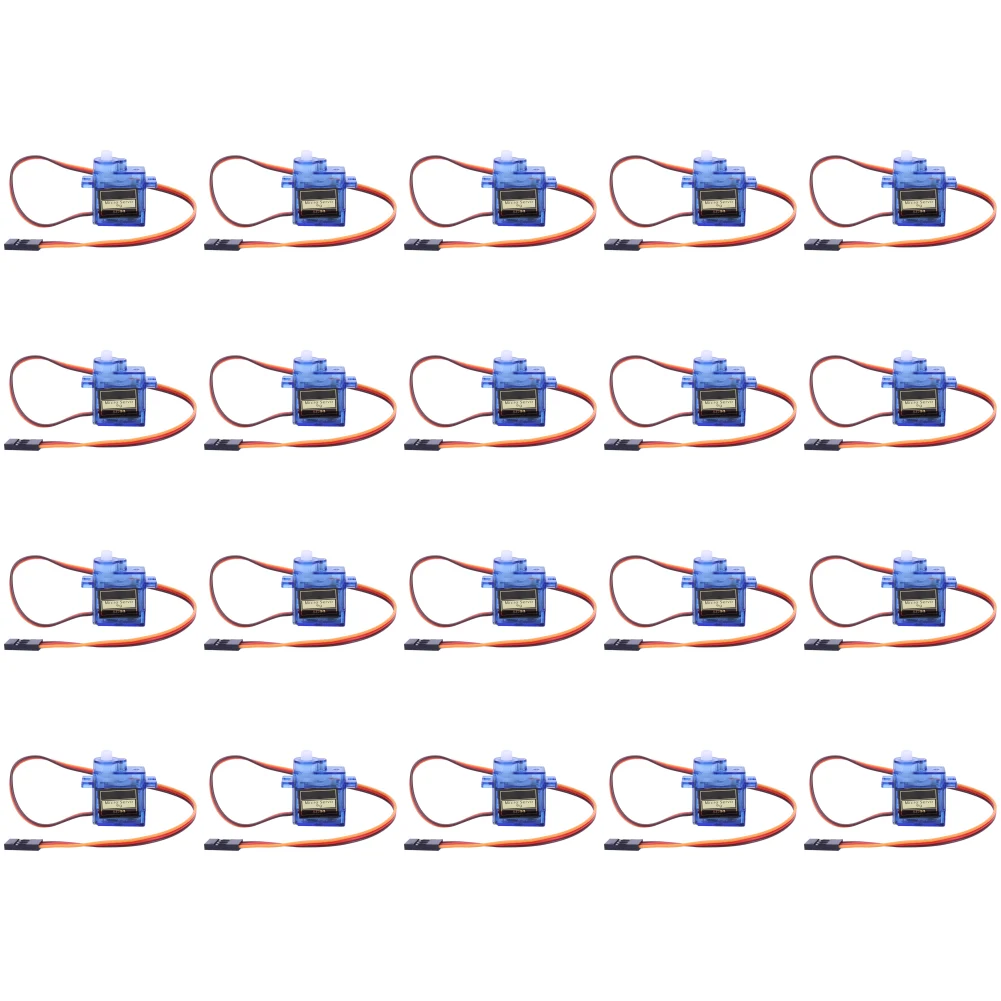 1-50PCS SG90 9G Miniatuur Servomotor Vaste Vleugel Micro Gear Servomotor 180/360 Graden voor RC Helicopter Vliegtuigen Vliegtuig