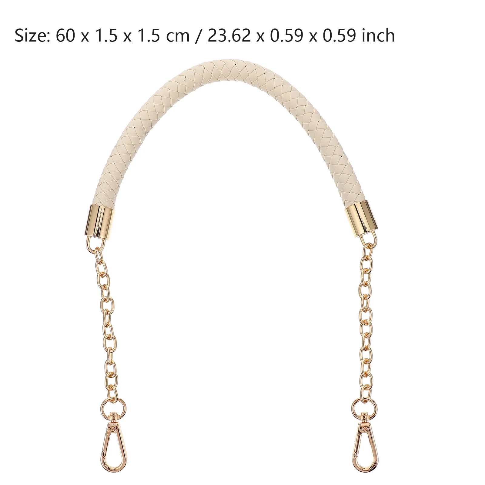 حزام حقيبة بديل يمكنك صنعه بنفسك حزام كتف منسوج متين قابل للفصل لحقائب اليد ملحق القابض الصغير #6