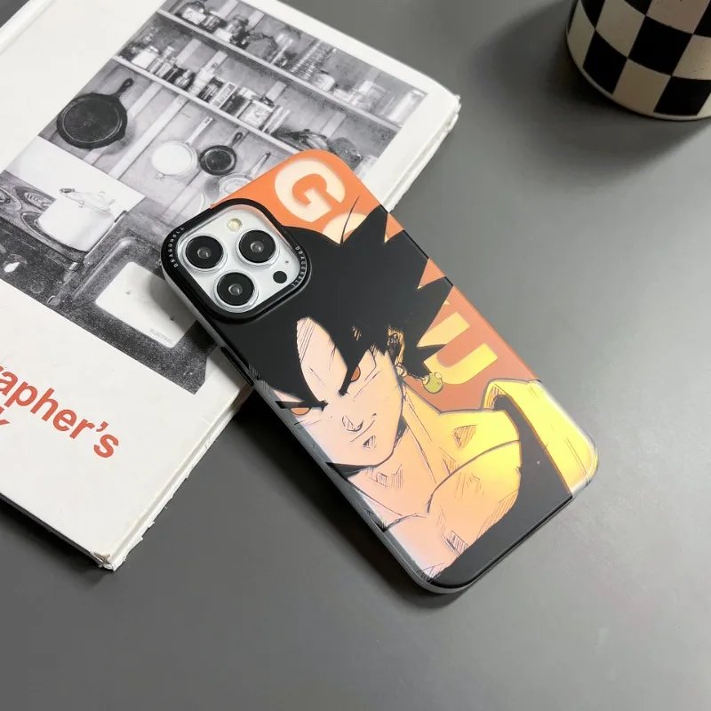 Dragon Ball Phone Case for IPhone16 15 14 13 Pro Max Plus PC Anti Drop Phone Accessory All Inclusive Soft Cover Protective Case