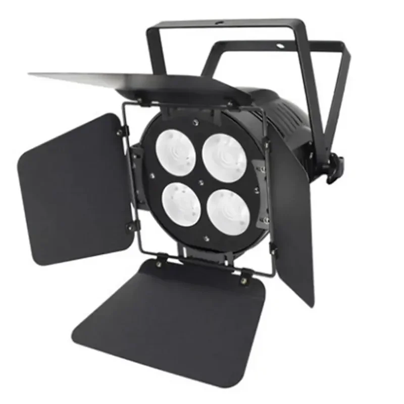 4x50W Cool White & Warm White LED Surface Par Cob Blinder Stage Light Disco DJ Party Club Bar Outdoor Event Show
