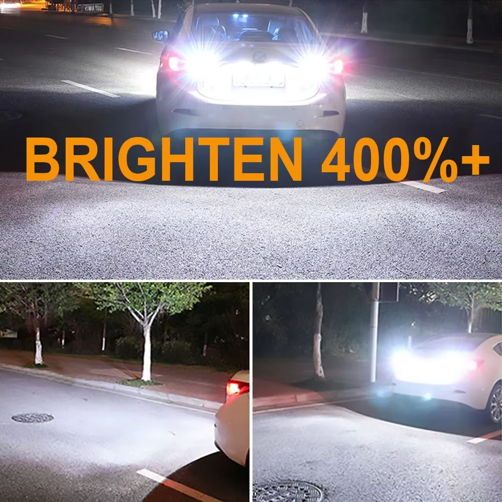 Car LED Reverse Light For Alfa Romeo Giulietta 147 156 159 166 Brera Mito Spider GTV P21W Ba15s 1156 Canbus Backup Lamp