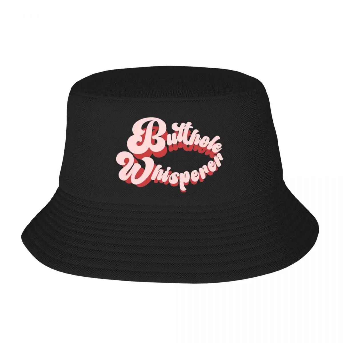 

Men Women Butthole Whisperer Bob Hat Accessories Summer Beach Hatwear Parody Bucket Hat Fishing Hats for Outdoor