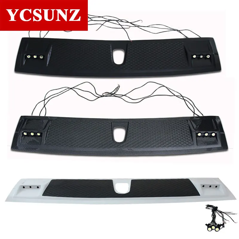 ABS Led Roof Panel Roof Spoiler Cover For Toyota Hilux 2015 2016 2017 2018 2019 2020 2021 SR5 Revo Rocco Accessories YCSUNZ