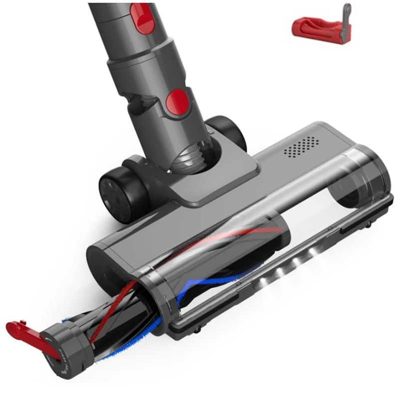 A44F-Quick-Release Turbine Brush Head For Dyson V7 V8 V10 V11 V15 Vacuum Cleaner Attachment With LED Light Floor Brush Head