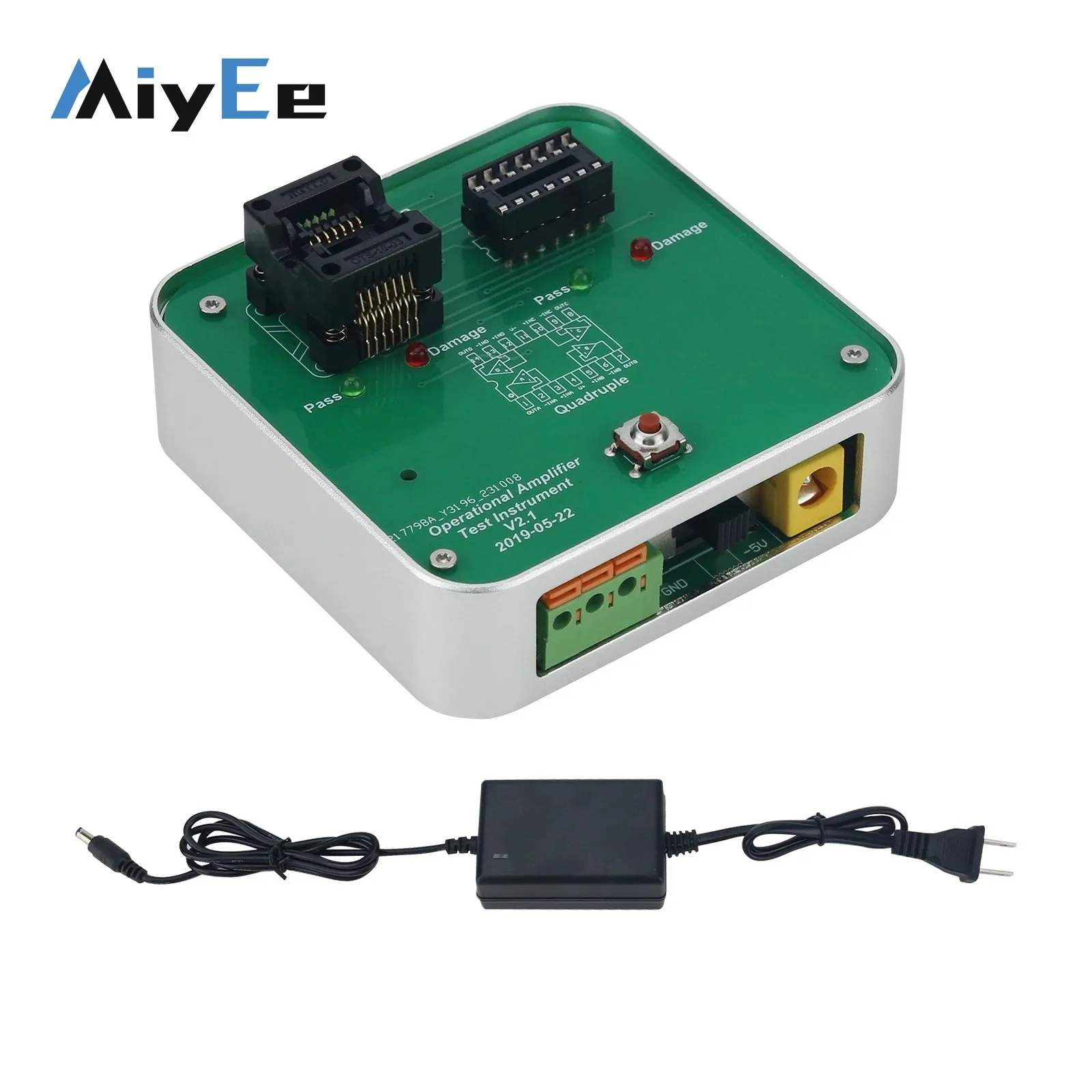 Picture 7: OAT-100 4-Channel OP AMP Tester Operational Amplifier Tester Operational Amplifier Test Instrument