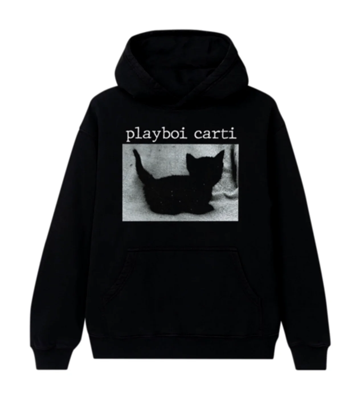 New Luxury 2022 PLAYBOI CARTI WHOLE LOTTA Red Cat Pullover Hoodies Hoody hooded Sweatshirts velvet Cotton Thick Fleece US R17